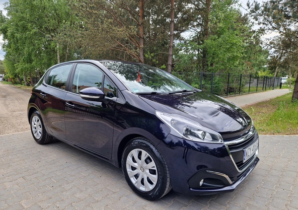Peugeot 208 cena 28900 przebieg: 101000, rok produkcji 2016 z Łochów małe 326